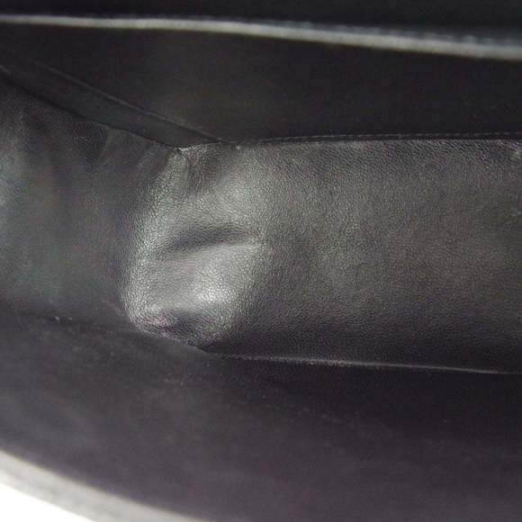 CHANEL 2000-2001 Classic Flap Jumbo SHW Black Caviar 27053 - Picture 9 of 10